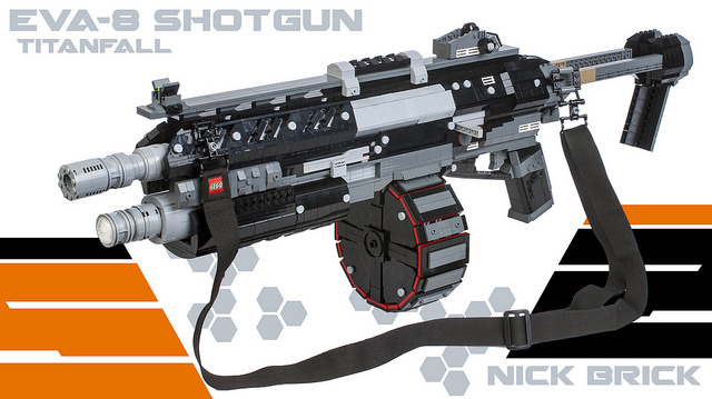 Les armes de Titanfall en LEGO