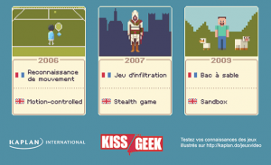 L histoire des jeux vidéo en gif 8 bits