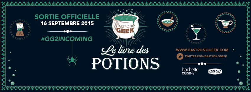 Gastronogeek - Le livre des potions image à la une