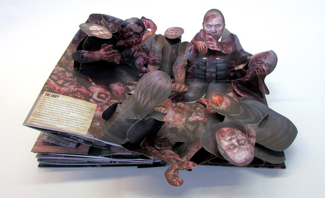 The Walking Dead pop-up book