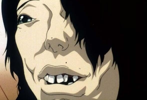 Voici Uchida. Sorte de Quasimodo japonais... Mais en creepy.