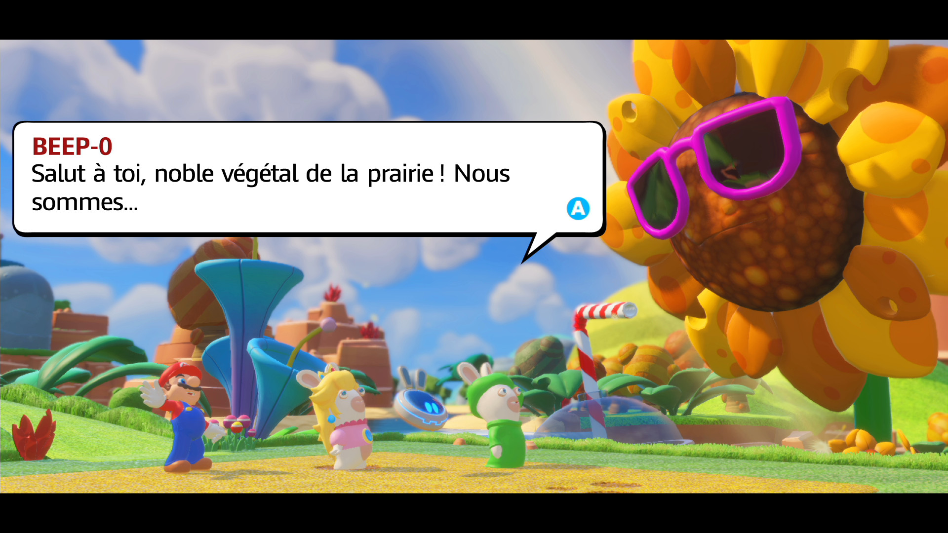 Test] Mario + The Lapins Crétins : Kingdom Battle - Nintendo