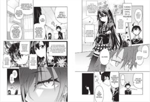 La rencontre entre Hachiman et Yukino ne relève pas franchement du coup de foudre...