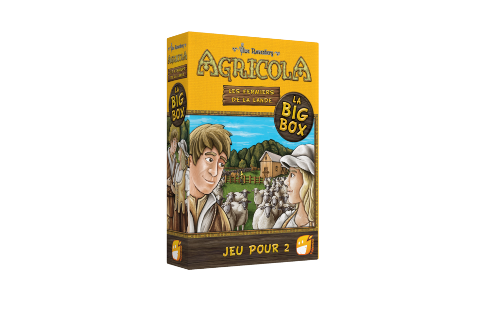 La boîte d'Agricola, les fermiers de la lande, la big box 2 joueurs