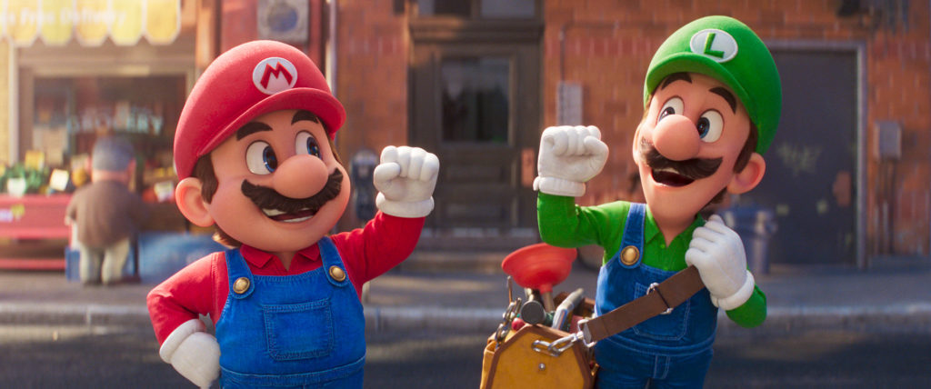 Mario et Luigi dans Super Mario Bros. le film
