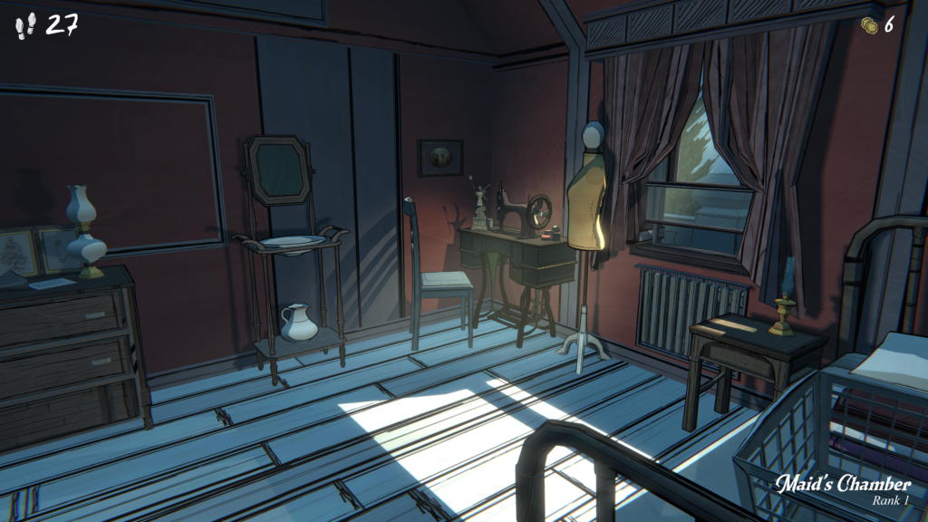 La chambre de bonne dans Blue Prince