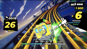 Maintenant, vous saurez que quand des trains déraillent, c'est qu'ils n'ont pas le bon timing sur la gâchette gauche. Hein ? Non, c'est pas ça ? Ah...