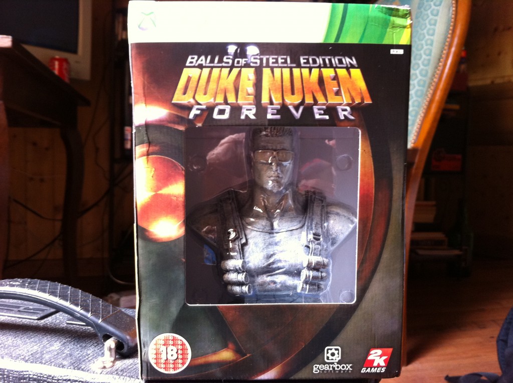 Blog - Déballage Duke Nukem édition Balls of Steel