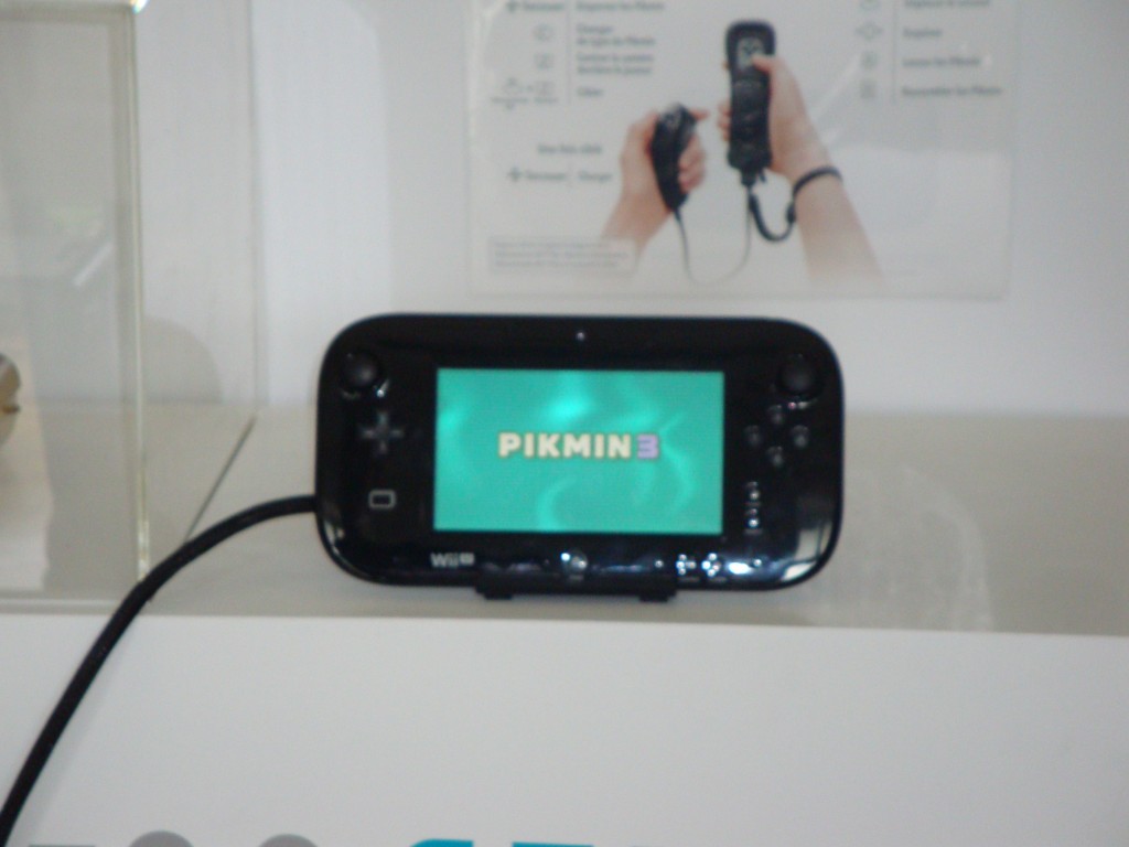 Le GamePad dans Pikmin 3 sur Wii U